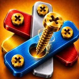 Значок Screw Puzzle: Metal Nut & Bolt
